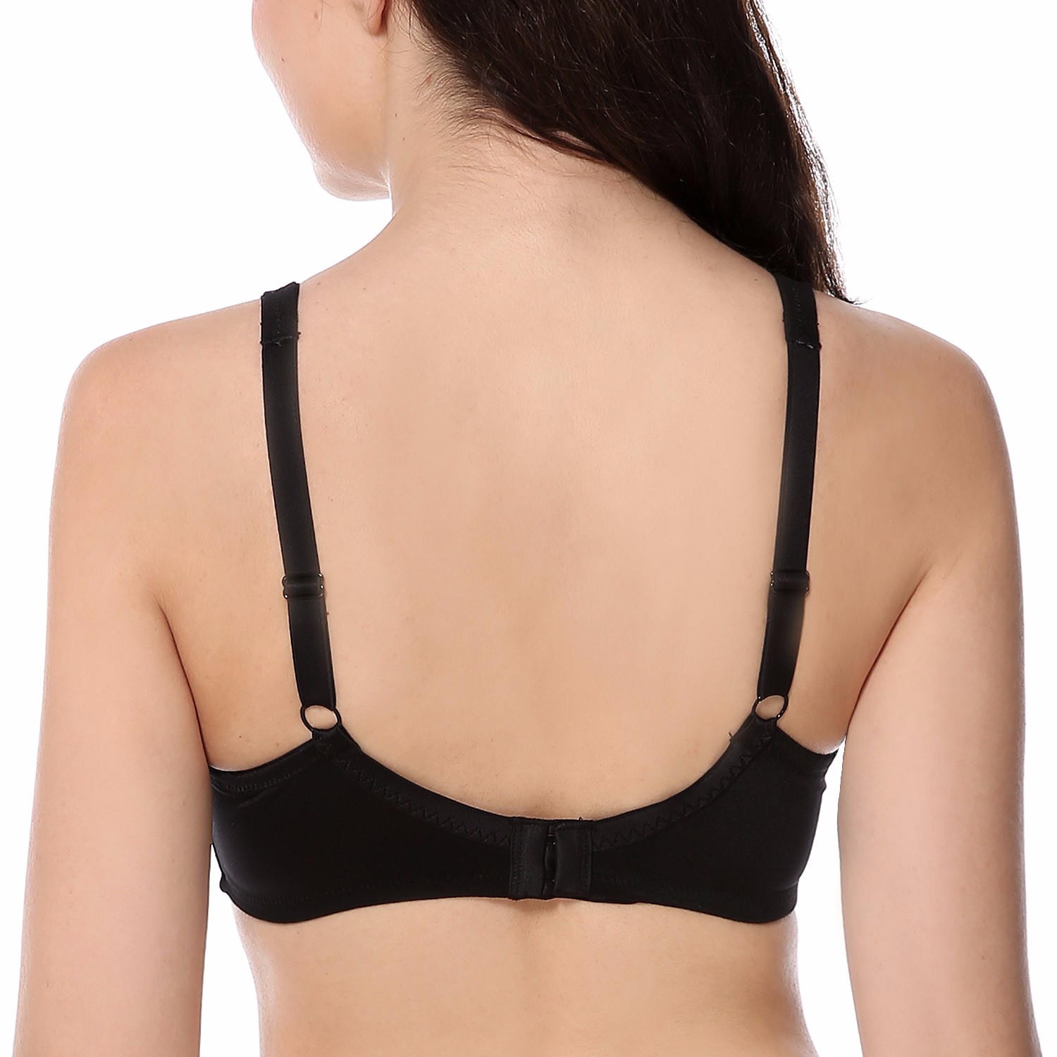 Damen Vollschale Ohne Einlage Komfort-Cup Minimizer BH mit Bügel