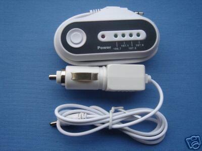 Car FM Transmitter for IPOD/MP3/CD/PC/Laptop/PSP/PDA