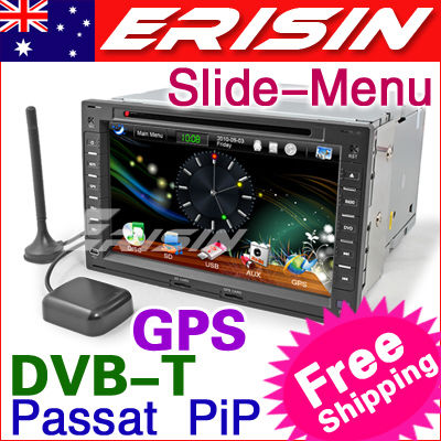ES848AU 7" Car DVD Player GPS DVB-T iPod special for VW