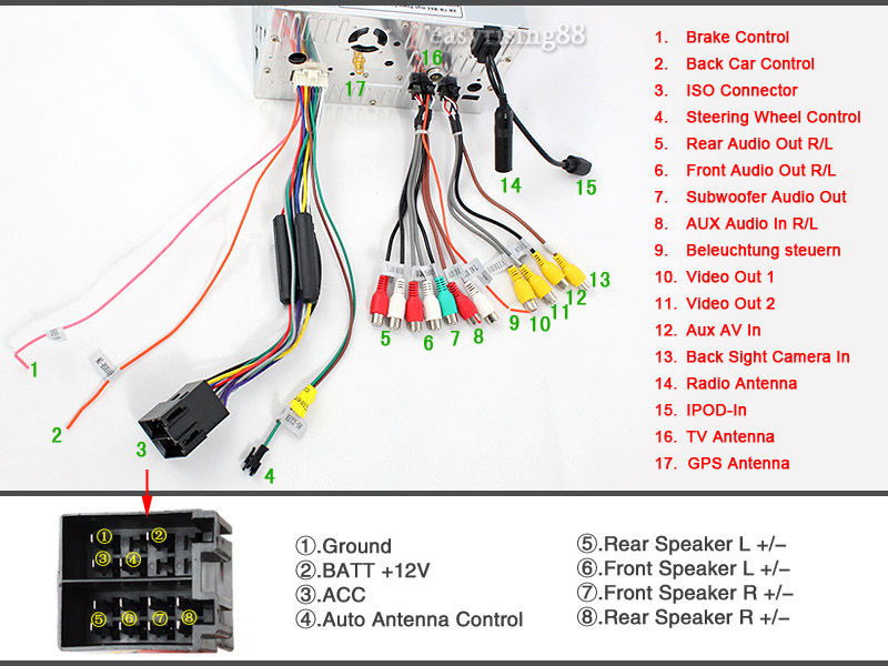 350z bose wiring harness