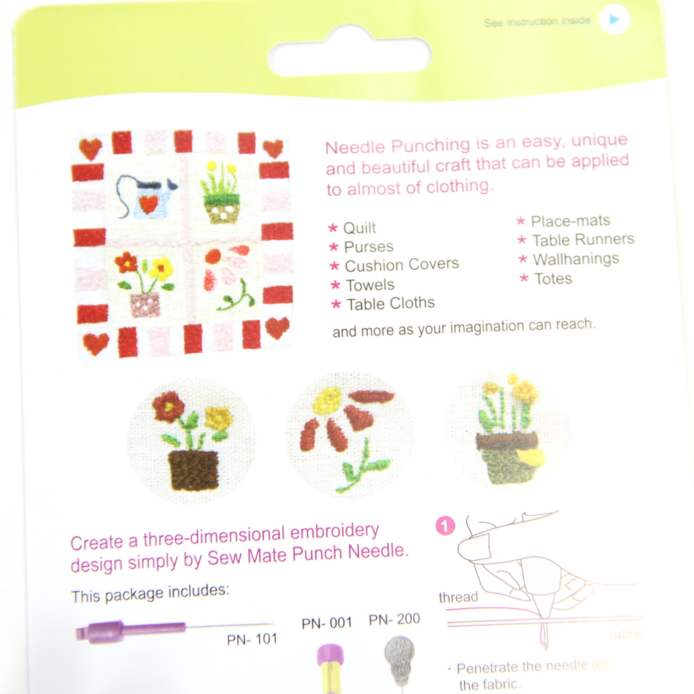 Three Sized Embroidery Set Stitching Punch Needle Punching Punch Needle