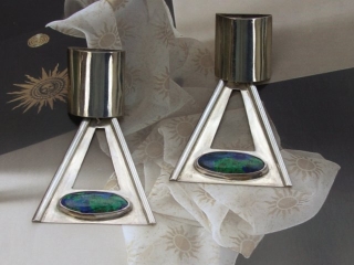 Scandinavian Sterling Earrings