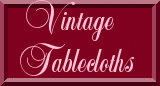 vintage tablecloths