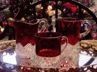 antique ruby flash glass antique ruby flash glass