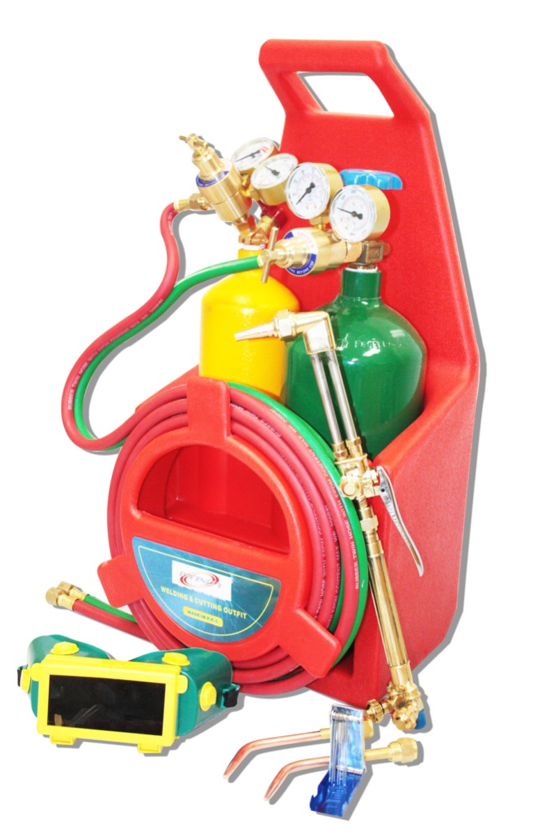 Oxy Acetylene Victor Type Welding Cutting Outfit Torch Kit W/ 2