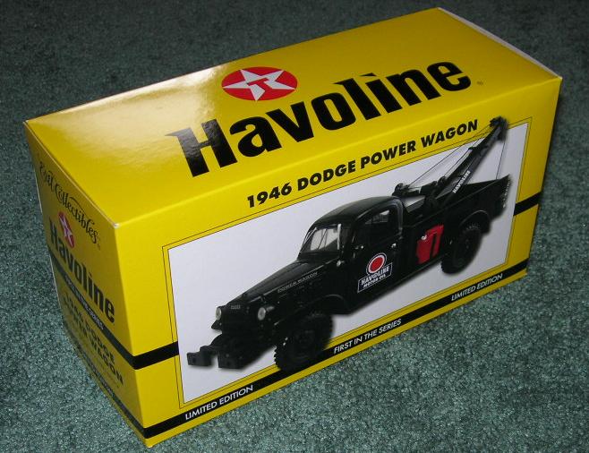 1ST IN SERIES TEXACO HAVOLINE DODGE TOW TRUCK REGULAR | eBay