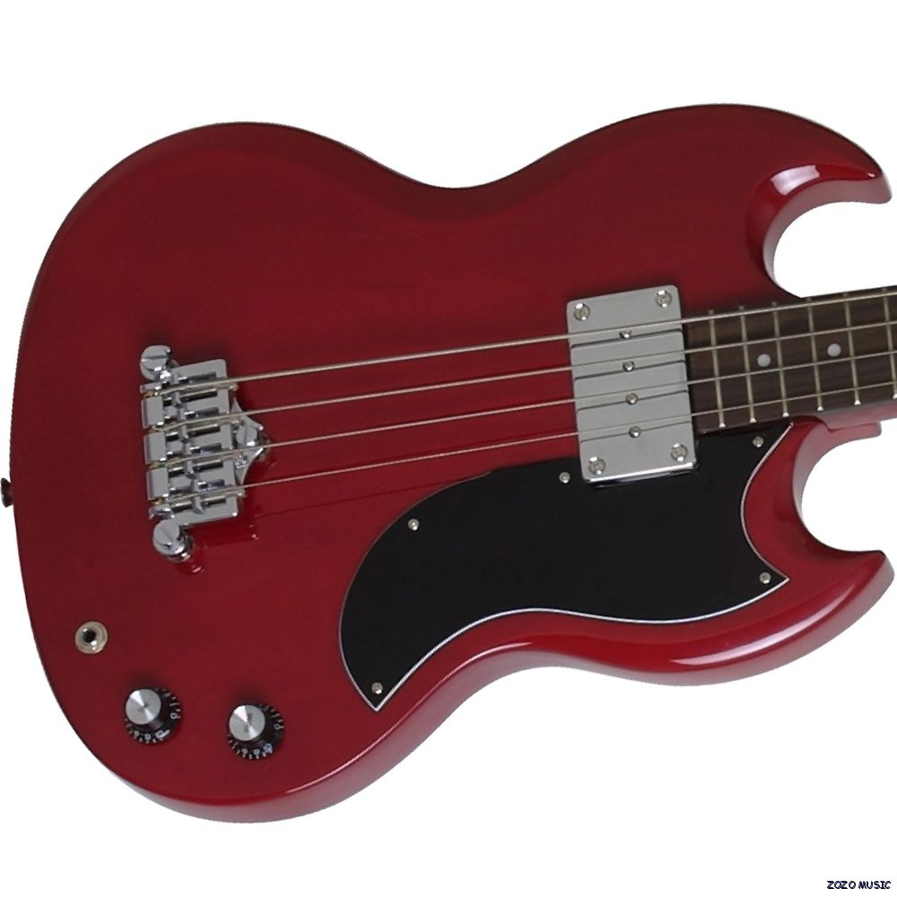 GIBSON EPIPHONE EB0 SG CHERRY 4STRING ELECTRIC BASS GUITAR EBO +FREE