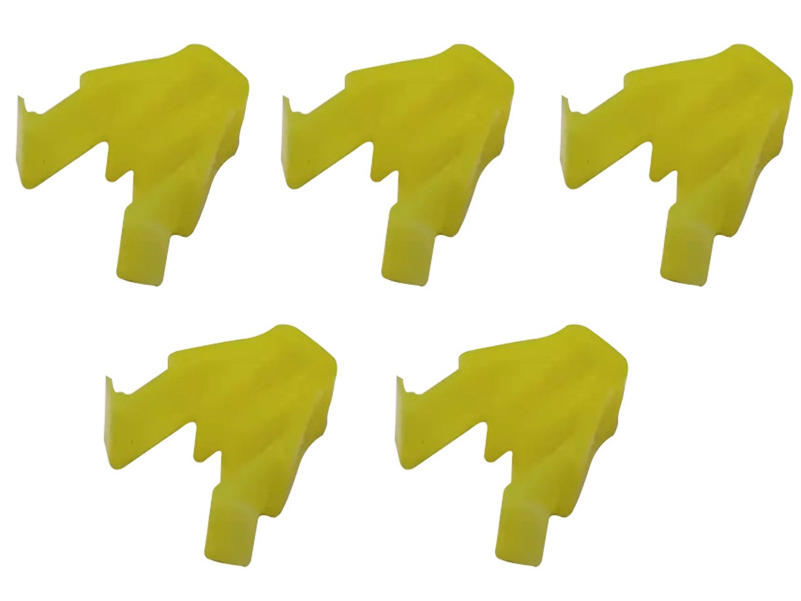 5 Pcs Interior Trim Retaining Clips Switch Bezel Clamp For Fiat Suzuki Toyota