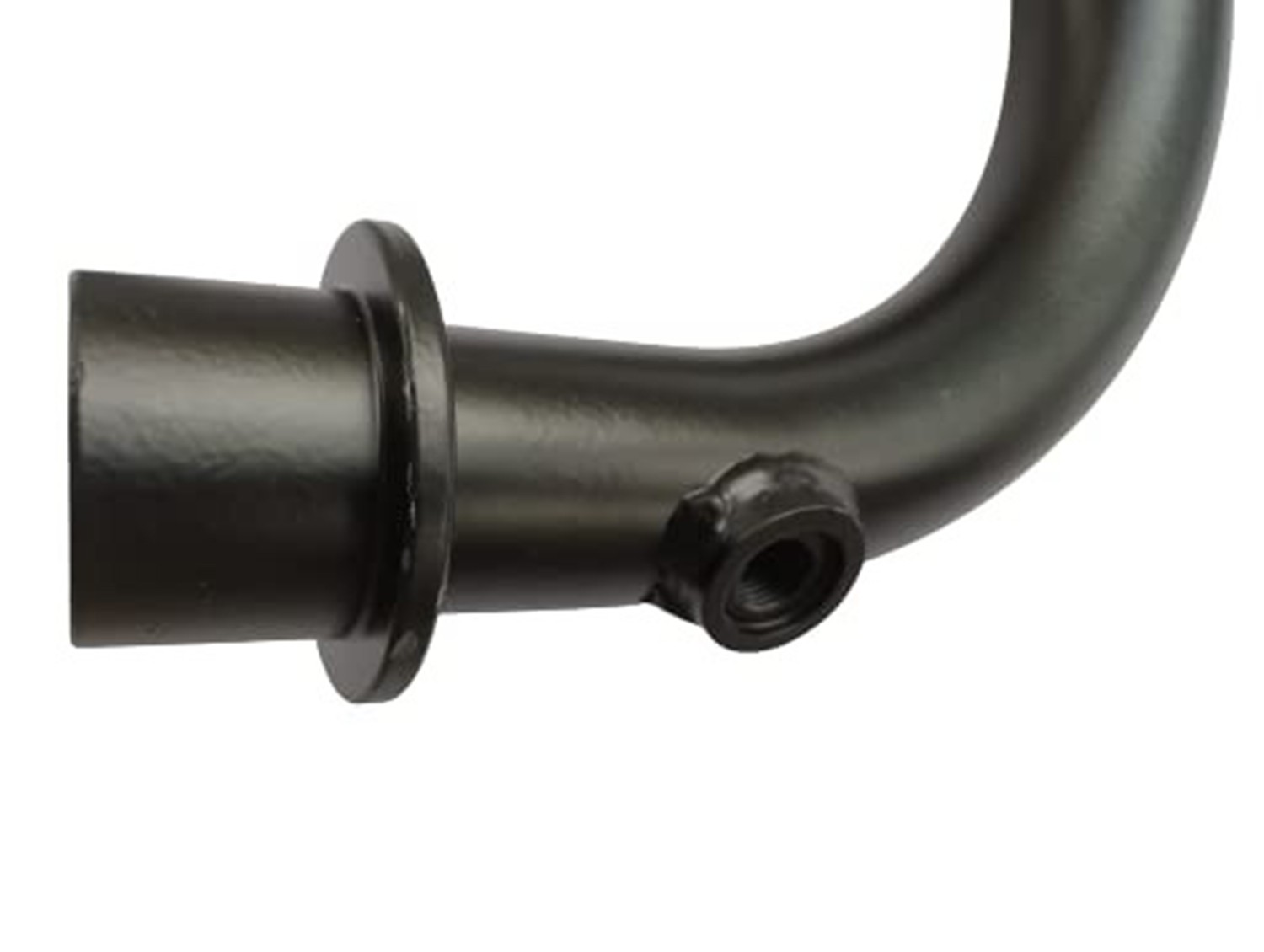 Short Bend Pipe Better Sound Black For Royal Enfield Classic Reborn Meteor 350
