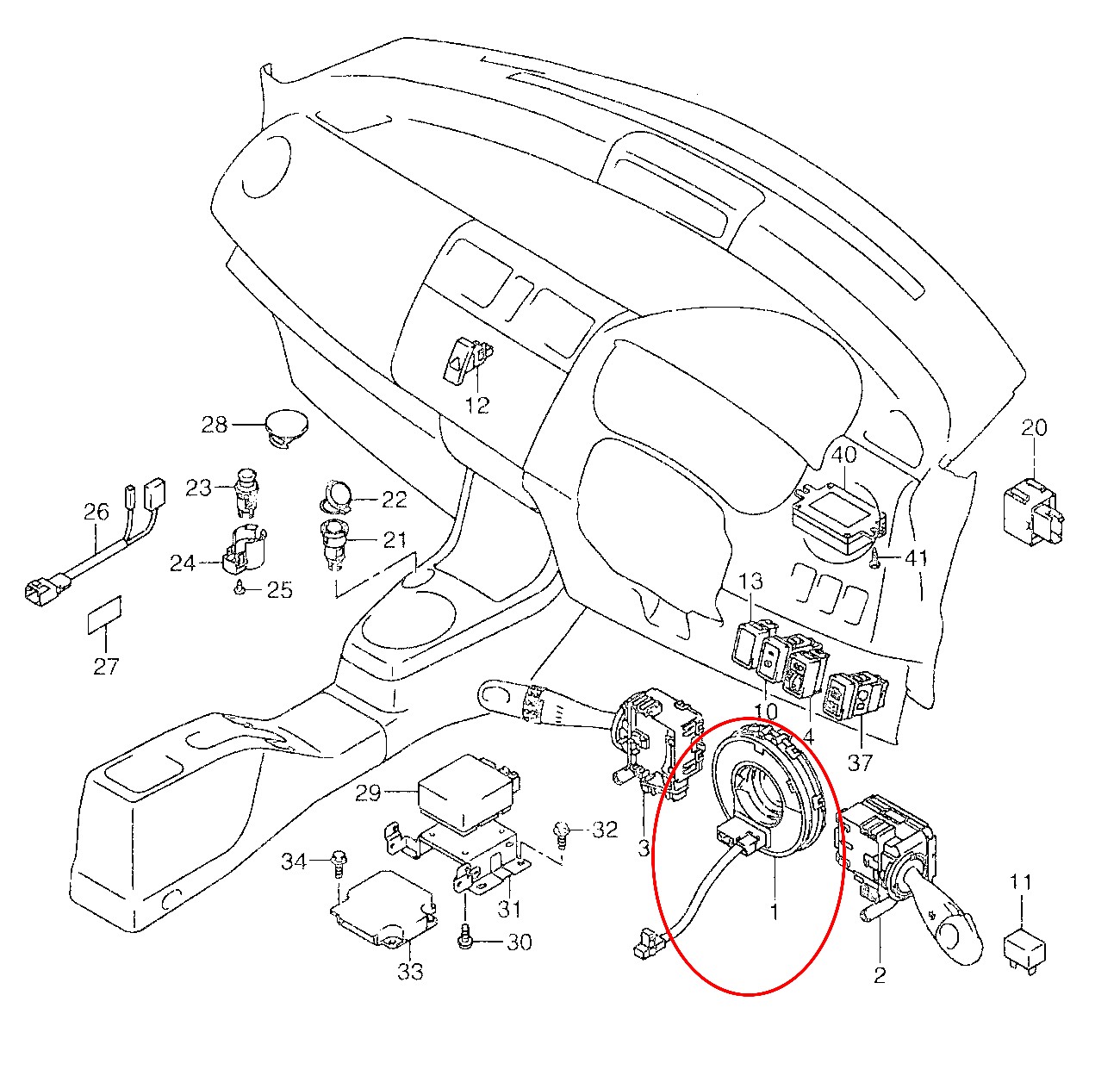Clock Spring For Suzuki Ritz Splash Stingray Swift Dzire SX4 37480M76MB0