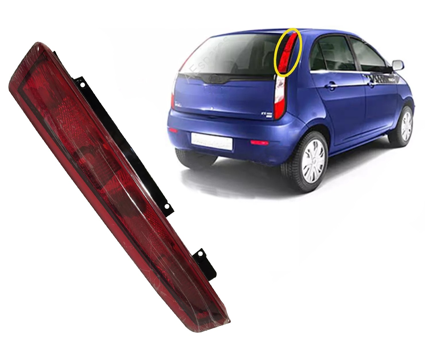 Tail Light Upper Right For Tata Indica Vista 2008-2012 1.2L 1.3L 1.4L