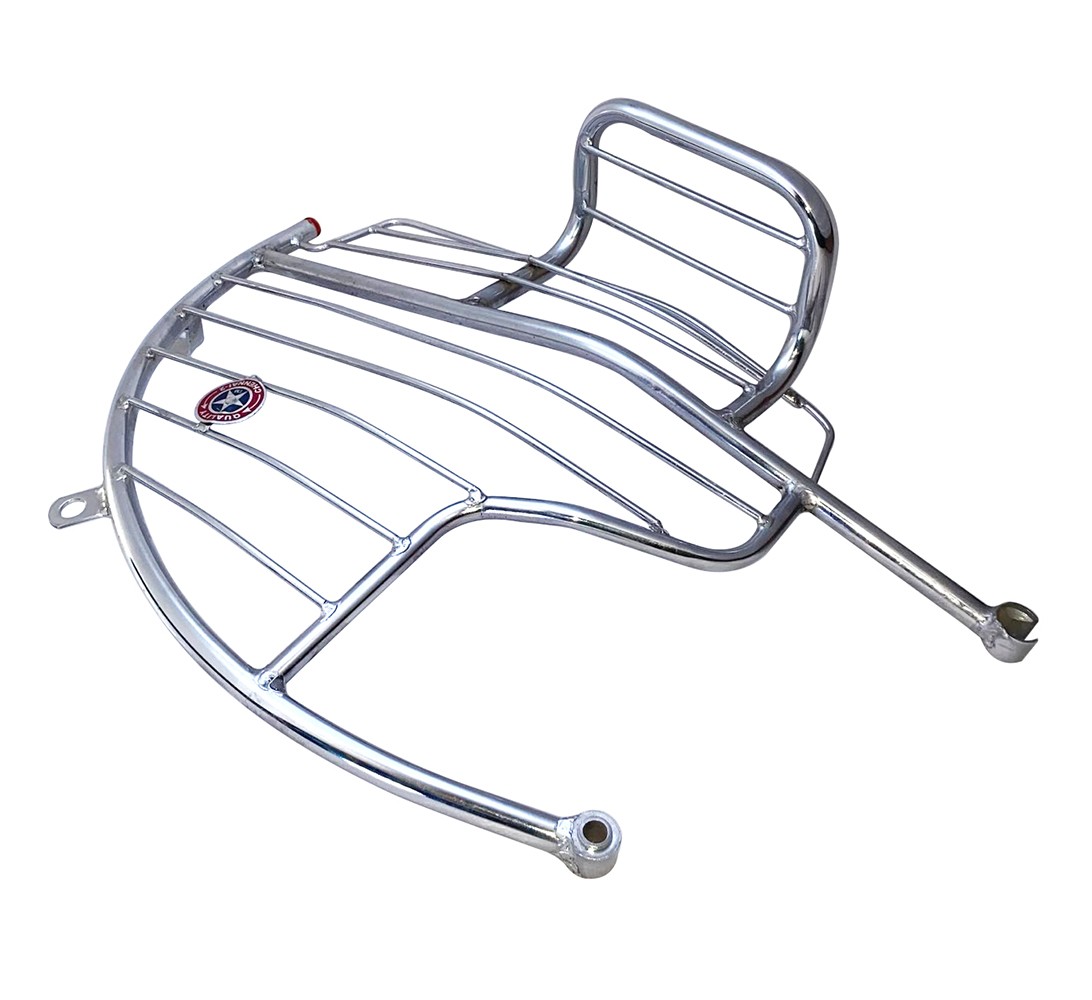 Fits For Royal Enfield Electra LH Saree Guard Steel Chrome Crash Bar Footrest