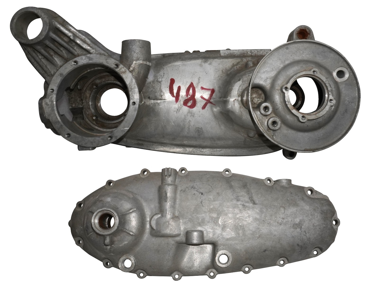 For Lambretta GP 200cc Crankcase Chaincase Engine Side Casing