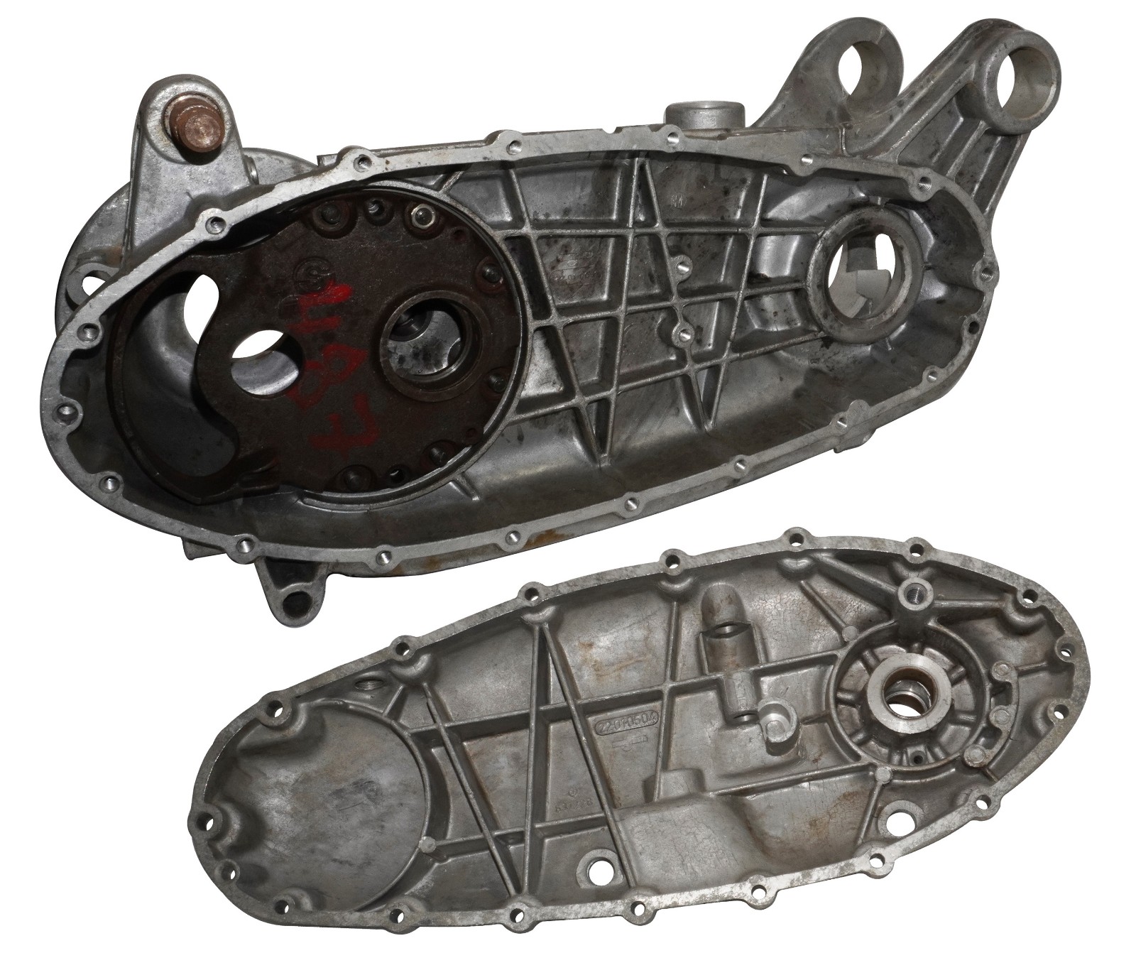 For Lambretta GP 200cc Crankcase Chaincase Engine Side Casing