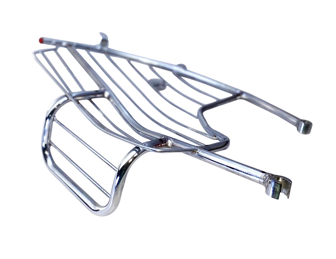 Fits For Royal Enfield Electra LH Saree Guard Steel Chrome Crash Bar Footrest