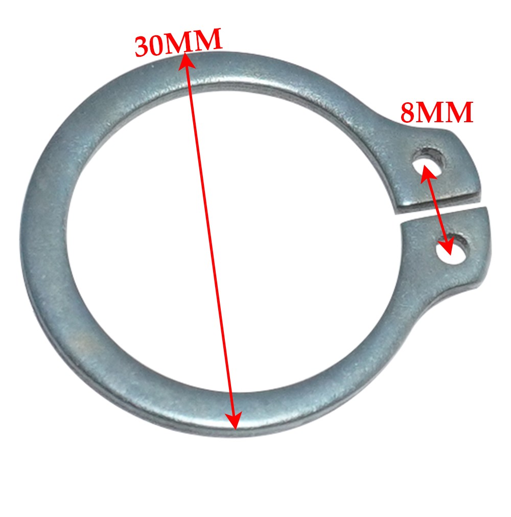 External Snap Ring 2 Unit For John Deere 2032R 3025D 3035D 3038E 3043D LVU20879