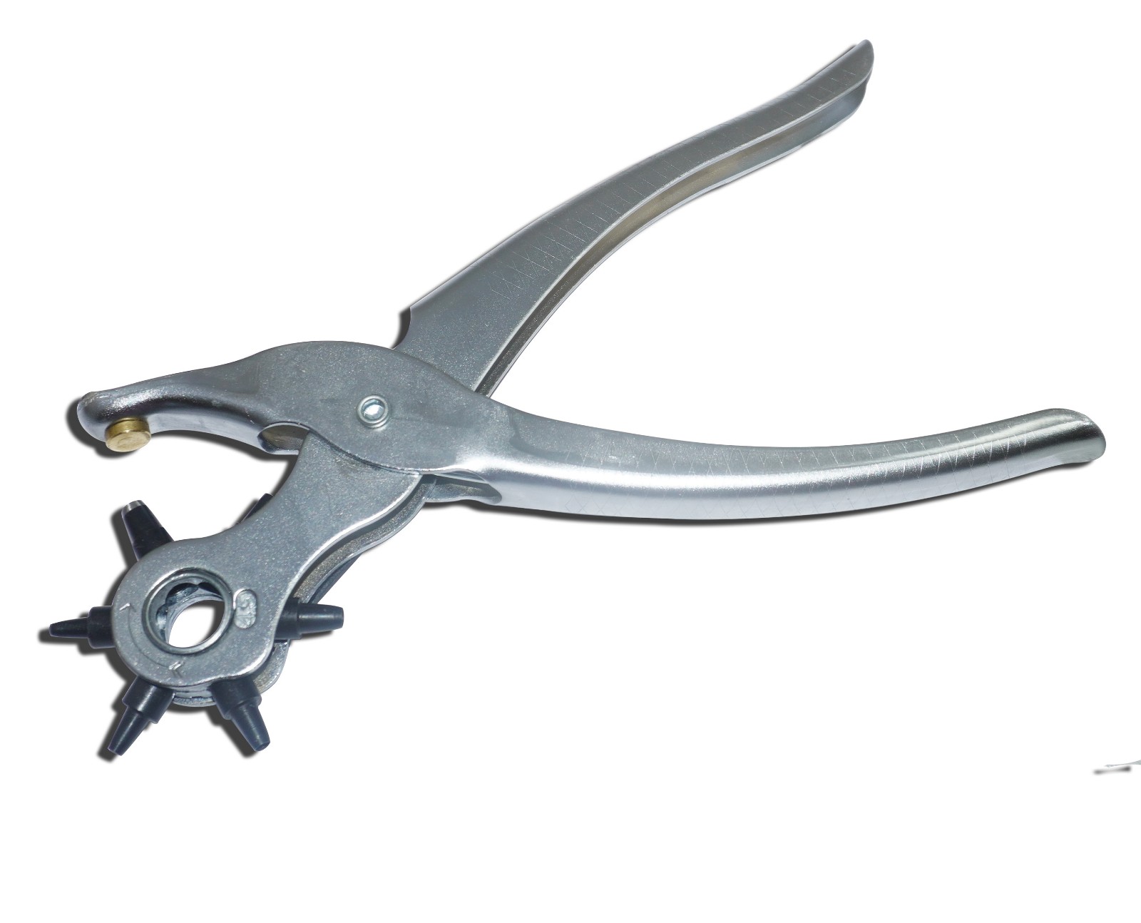 Leather Hole Punch Heavy Duty Hand Pliers Belt Holes 6 Sized Puncher Tool