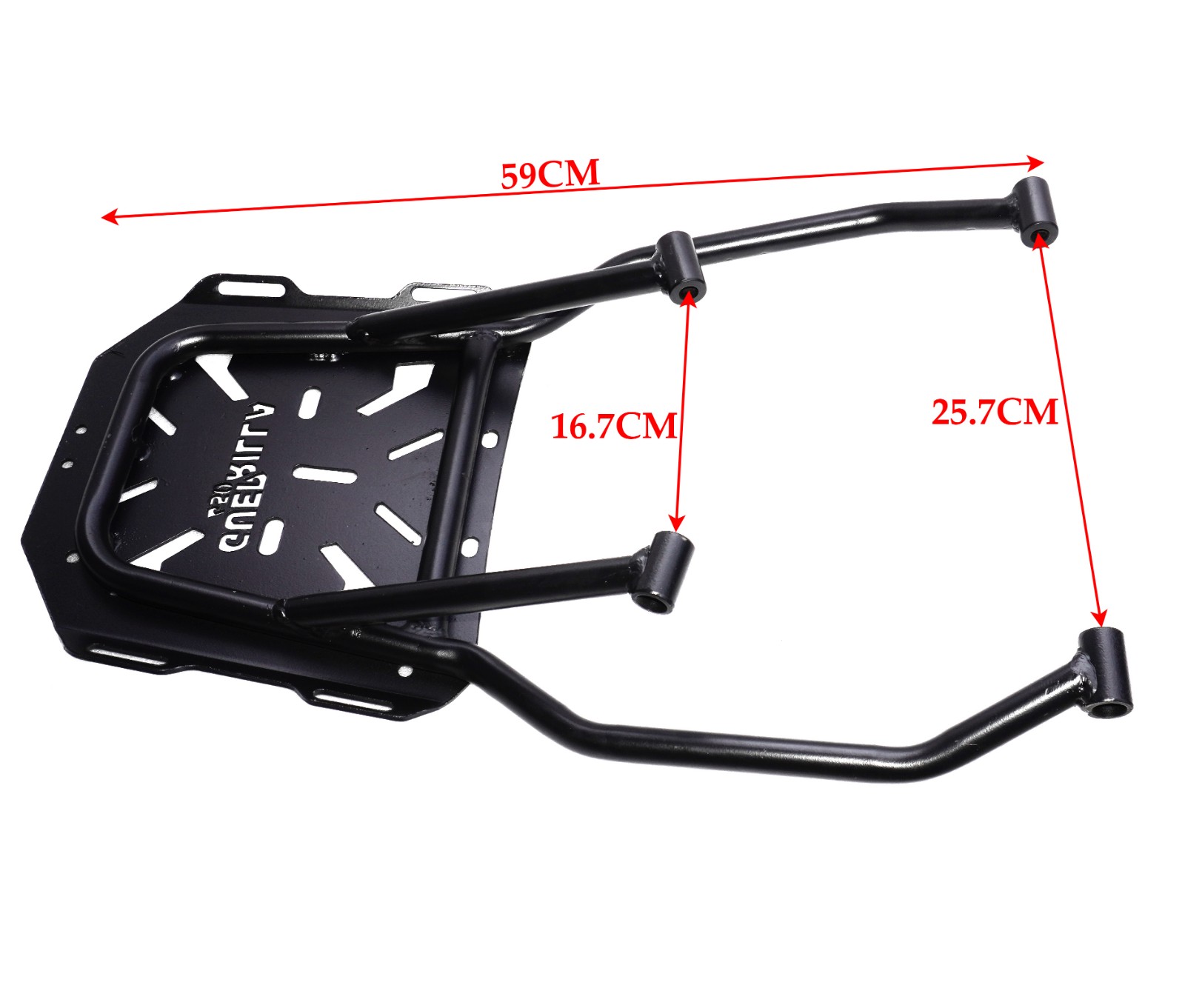 Black Luggage Carrier Rack Fits For Royal Enfield Guerrilla 450