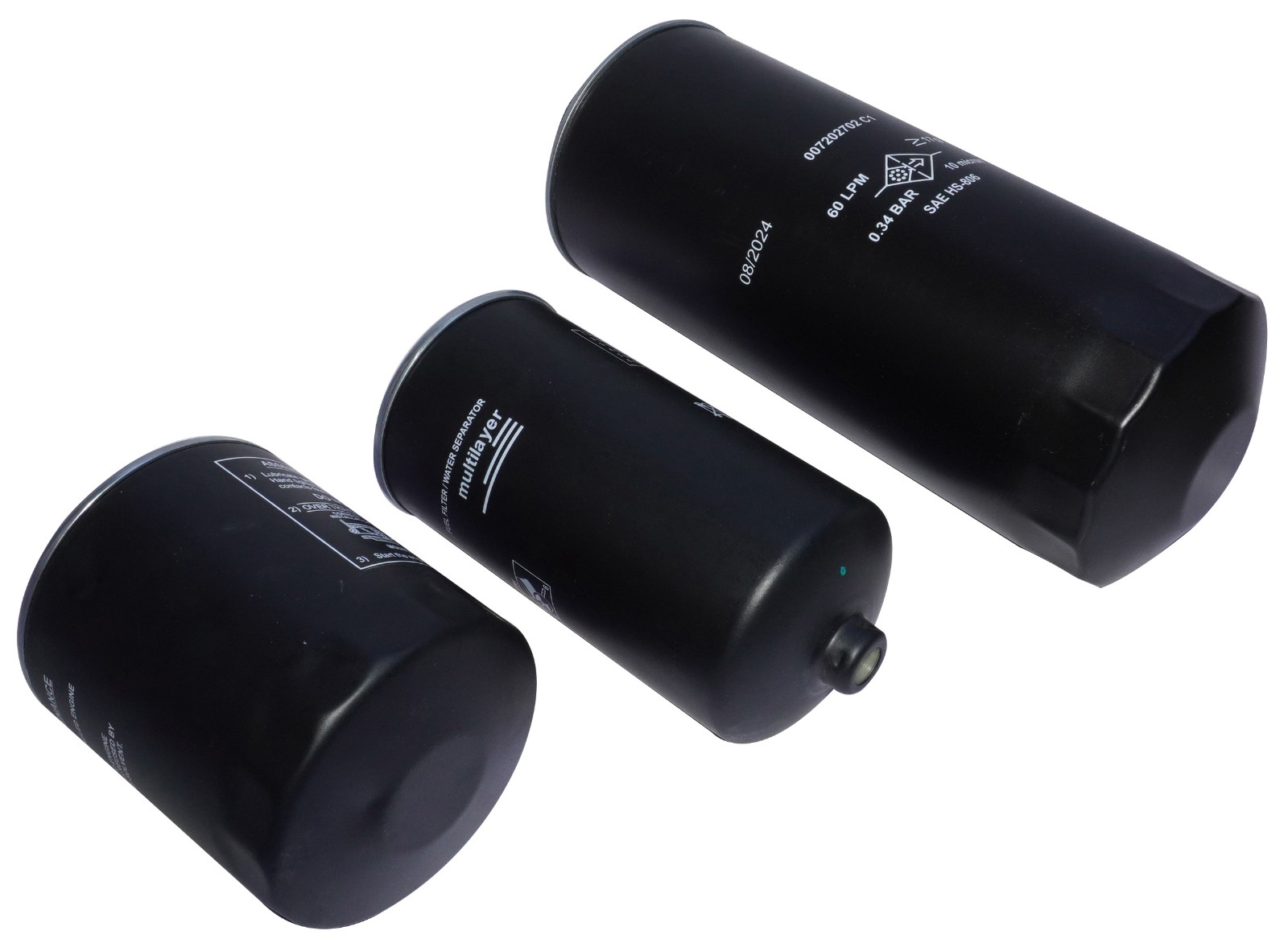 Filter Pack of 5 for Mahindra 6065 6075 Tractor