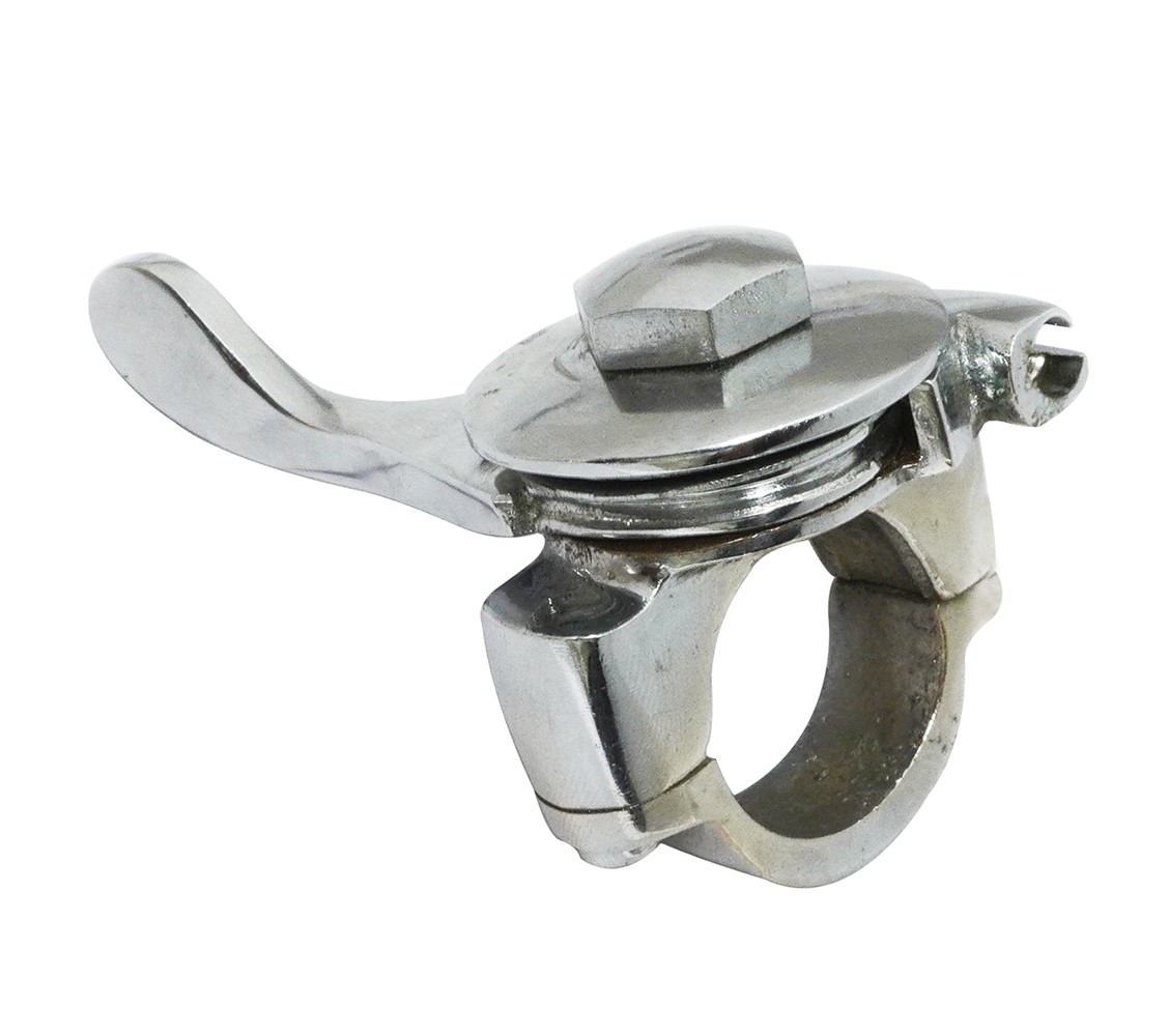 Air Choke Mag Lever LH Side 7/8" Handlebar Chrome For AJS BSA Norton Triumph