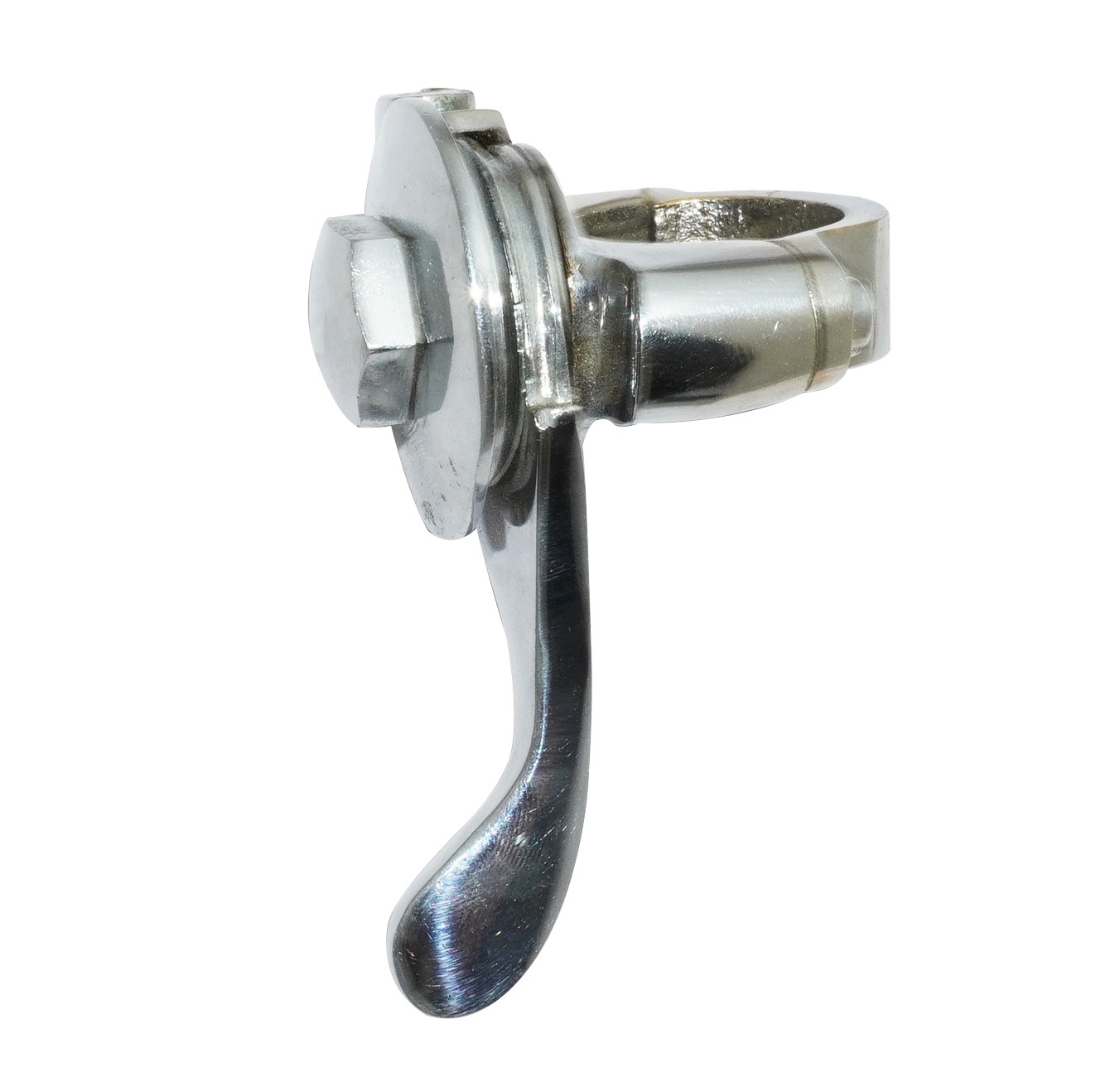 Air Choke Mag Lever LH Side 7/8" Handlebar Chrome For AJS BSA Norton Triumph