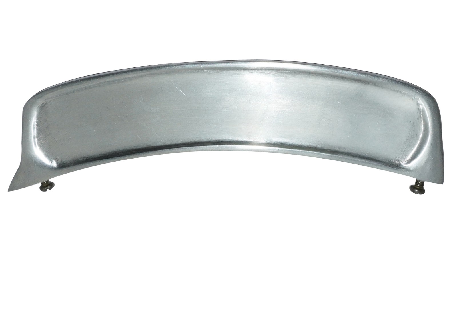 Front Mudguard Aluminium Number Plate 9" For Norton BSA Triumph Royal Enfield