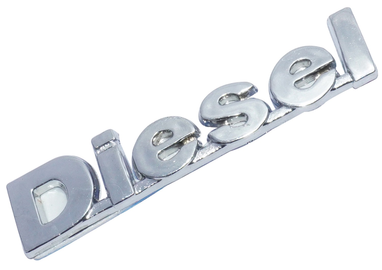 Fuel Tank Diesel Logo Badge Emblem Chrome For Car Van SUV Universal