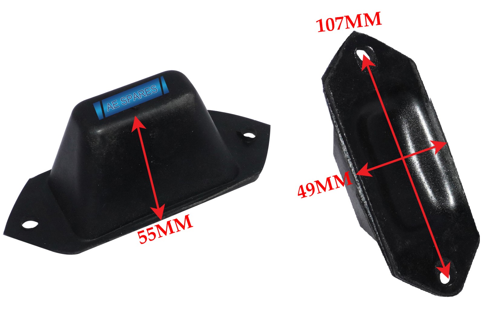 Front Chassis Buffer Set Assembly Fits For Mahindra MM540 Jeeps