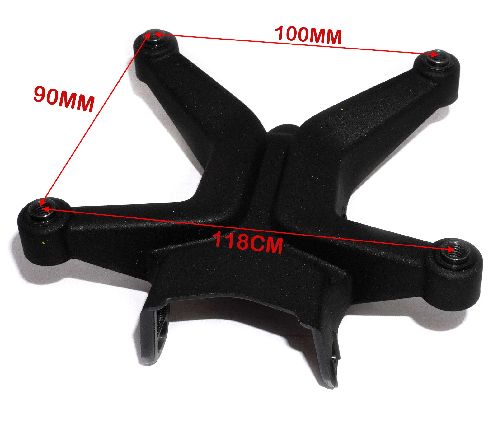 Wind Screen Mount Black Fits For Royal Enfield Himalayan 450 RAG00152/D