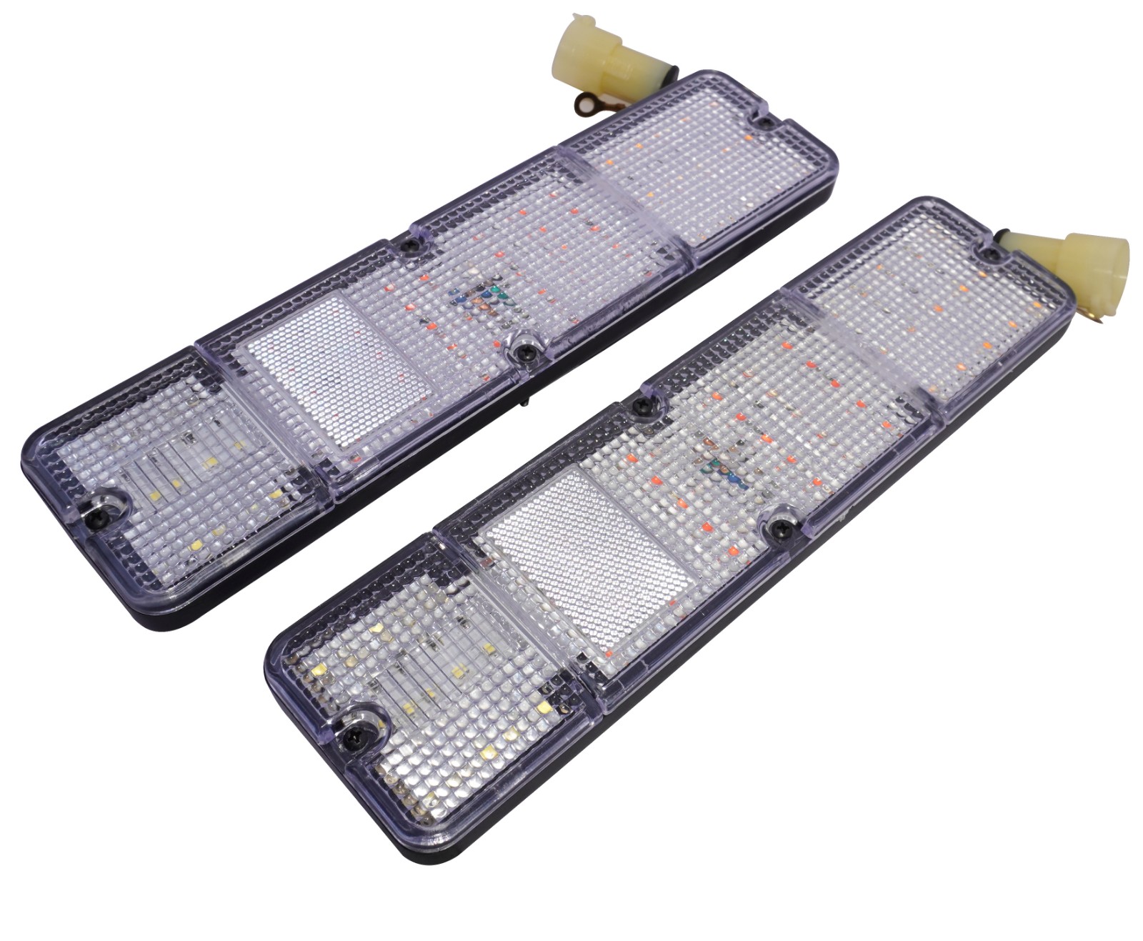 Rear Brake Lamp Tail Light Set LED Clear Lens For Suzuki Samurai SJ410 SJ413