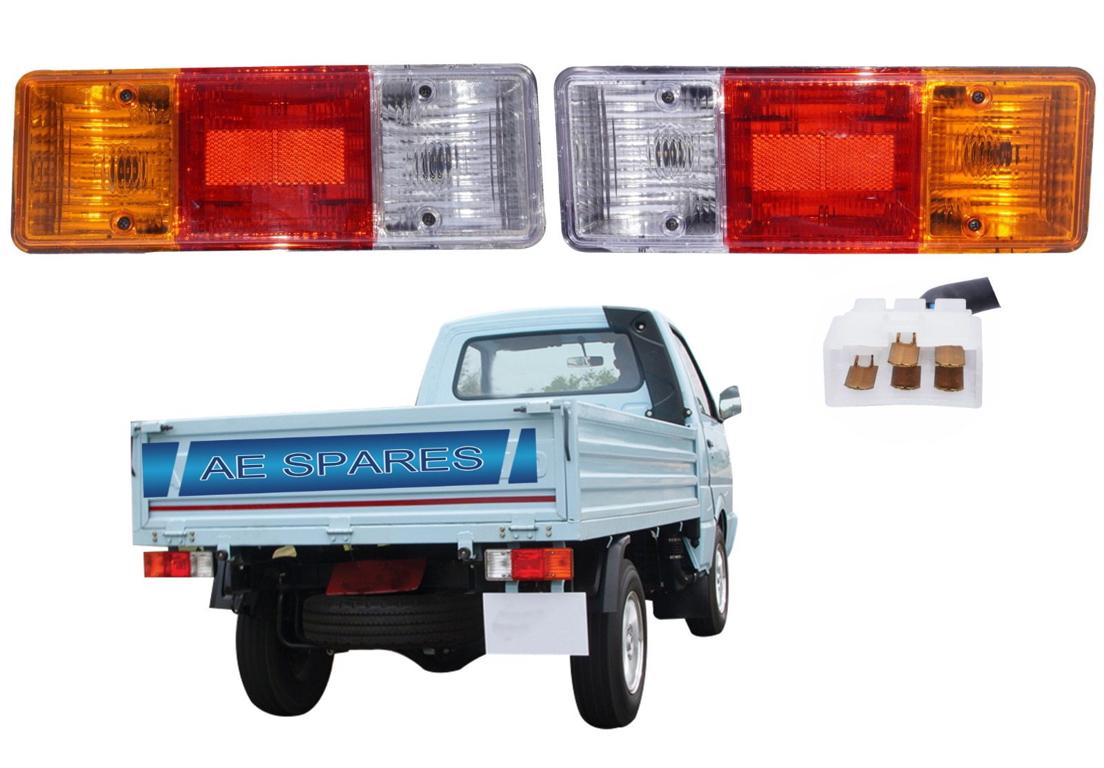 Rear Tail Light Lamp Assembly Left & Right Fits For Ashok Leyland Dost