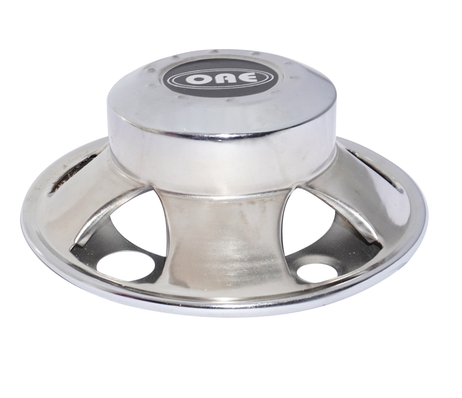 Set of 4 Steel Chrome Wheel Hub Centre Caps For Mahindra MM540 Armada Bolero