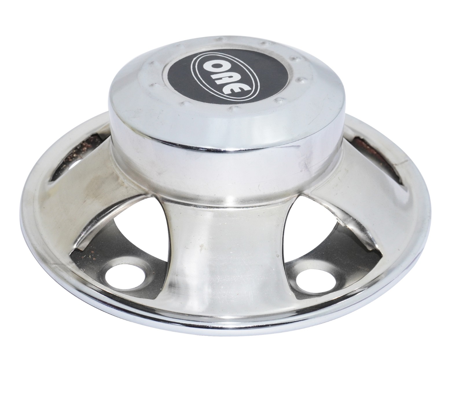 Set of 4 Steel Chrome Wheel Hub Centre Caps For Mahindra MM540 Armada Bolero