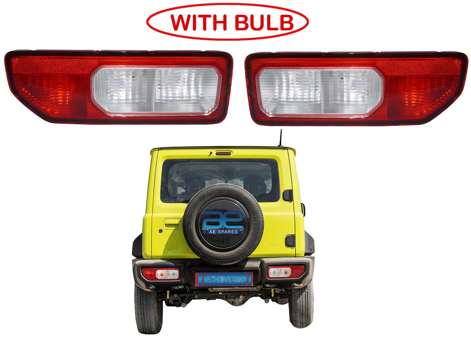 Rear Tail Light Brake Lamp With Turn Signal Set For Suzuki Jimny 2019-23
