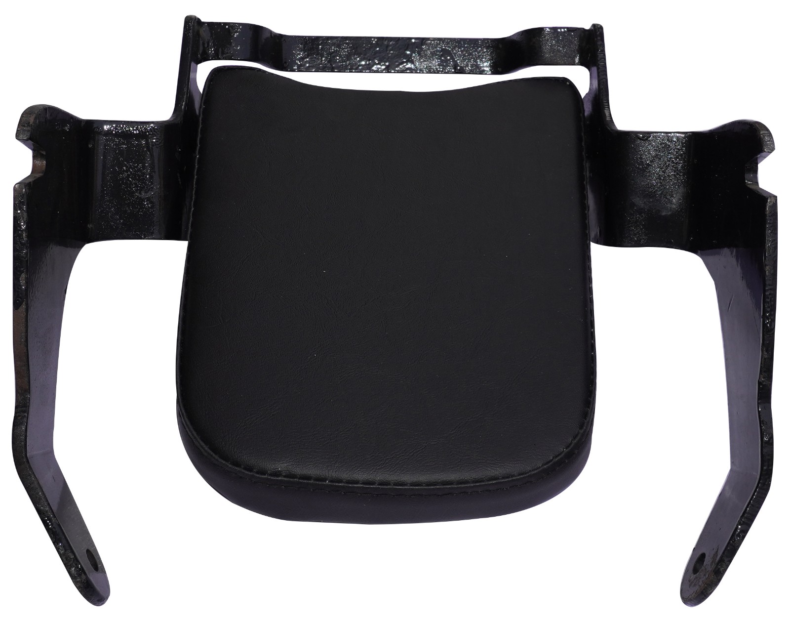 Leatherette Front & Rear Folding Seat Black For Royal Enfield Electra Standard
