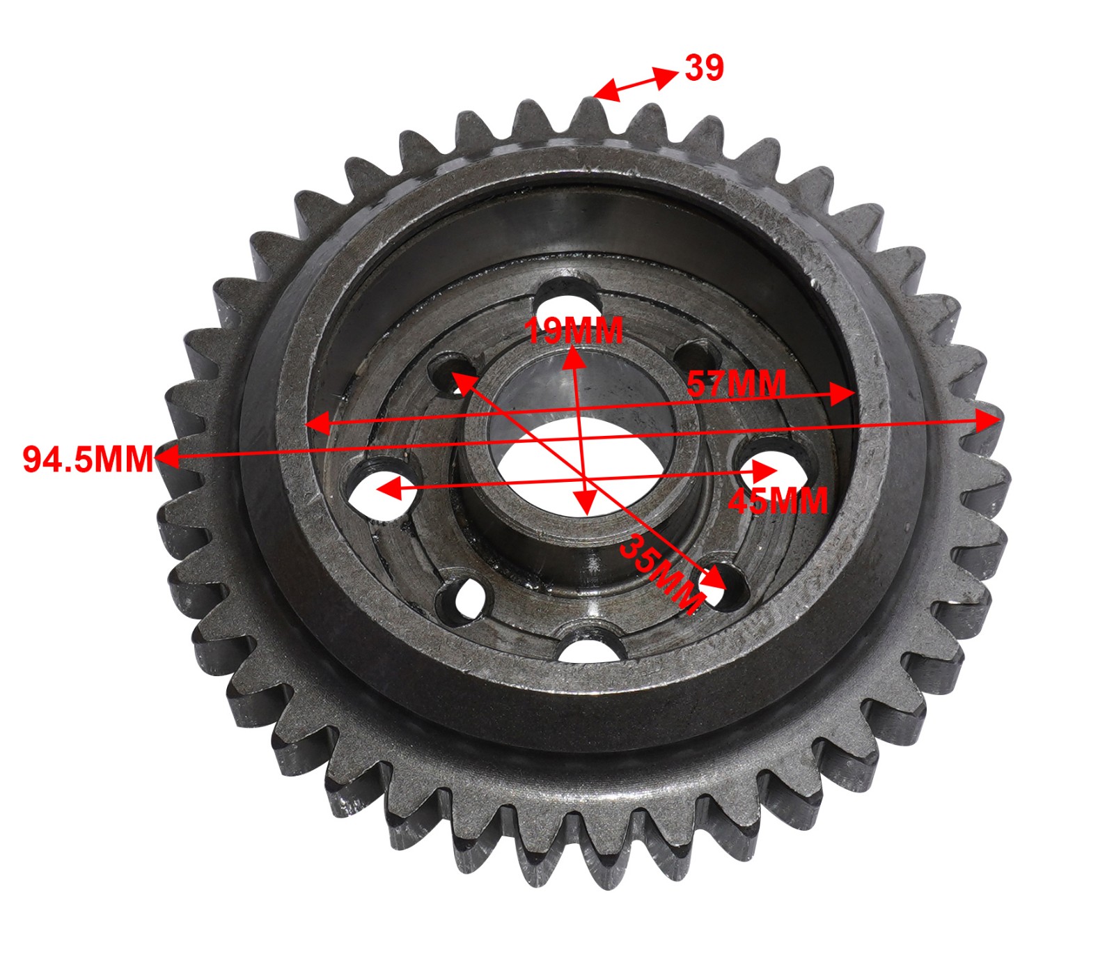 Gear Clutch Driven For Royal Enfield 500 535cc E-Start Only 560017