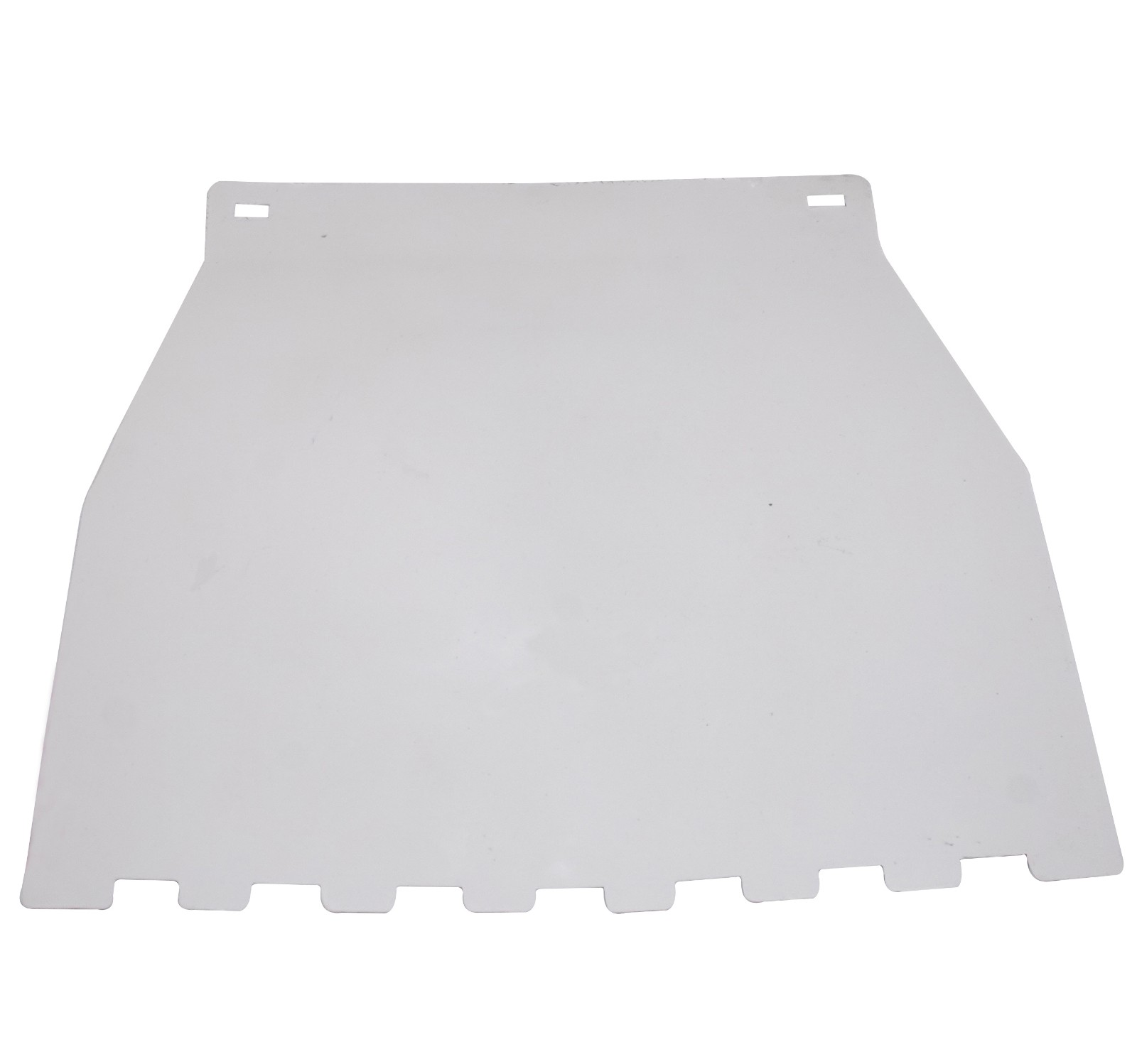 For Vespa Embossed Red & White Striped Rear Mud flap