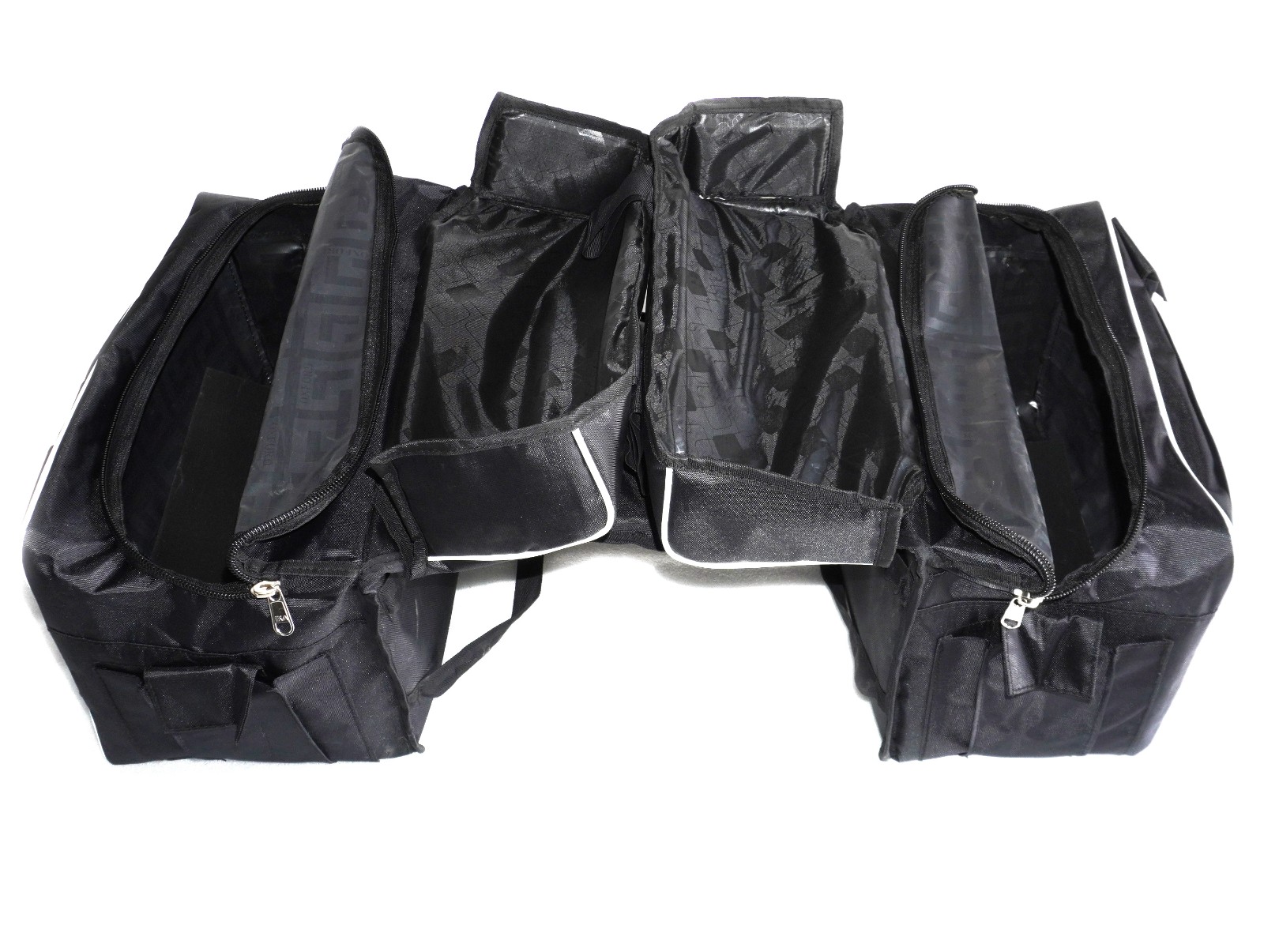 Saddle Bags Black Fits For Royal Enfield New Classic Reborn 350 Meteor 350