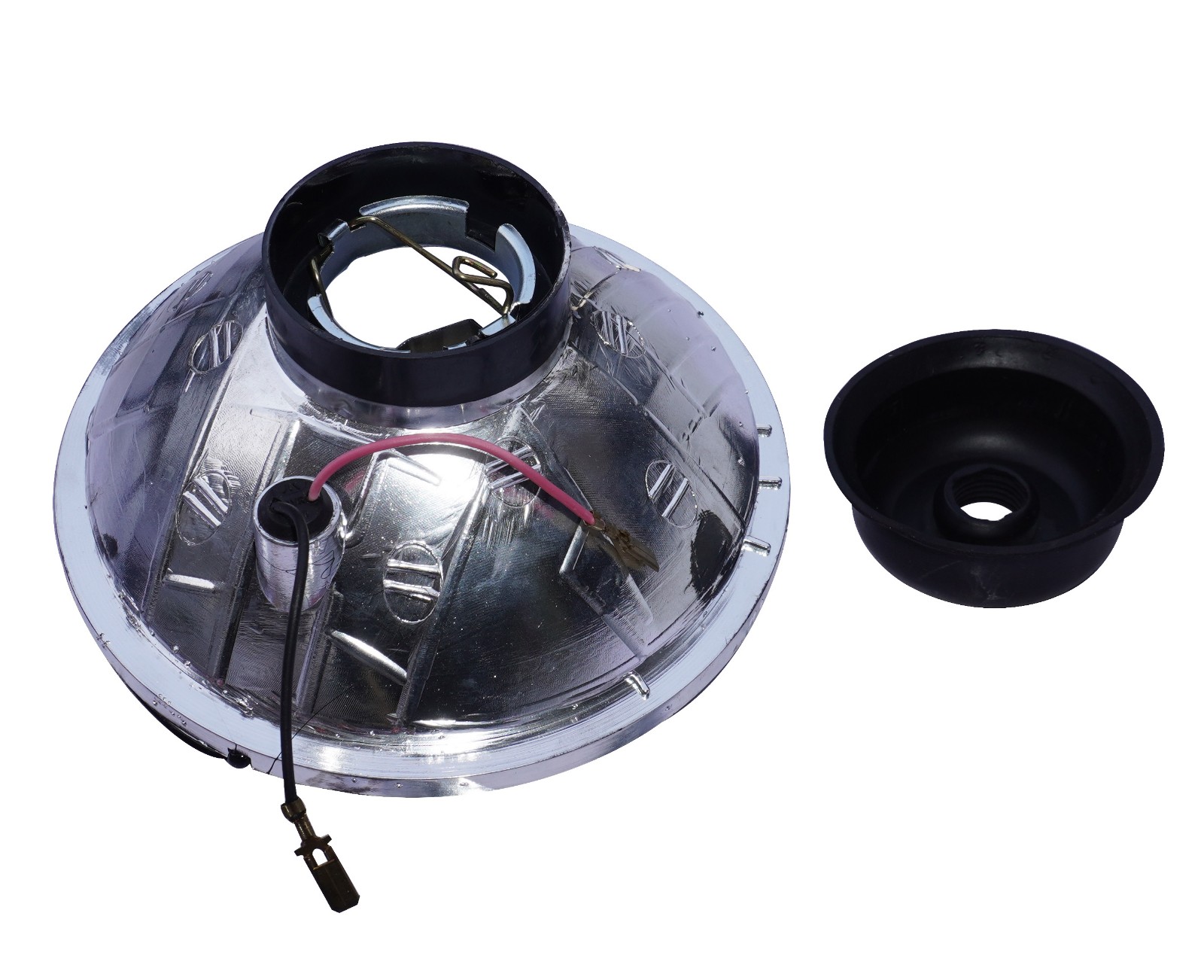 Head Light Pair Complete Set Beam H4 For Suzuki SJ413 SJ410 Jimny Samurai