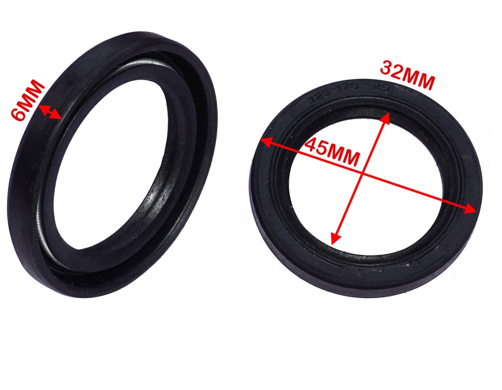 Upper Power Steering Seal Set For Massey Ferguson 35 135 230 235 245 1751702M1