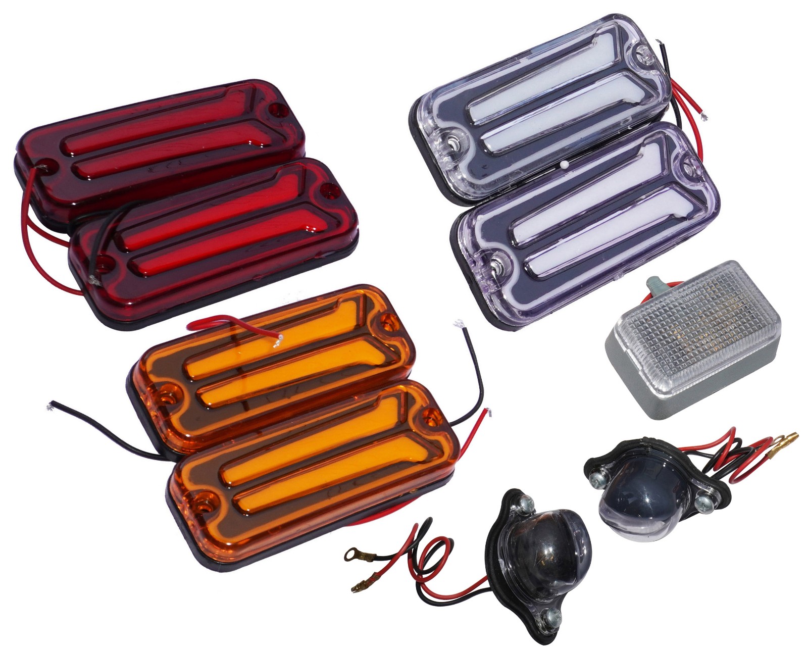 For Suzuki Samurai Jimny Complete LED Light Set With LED Turn Side Tail Lights