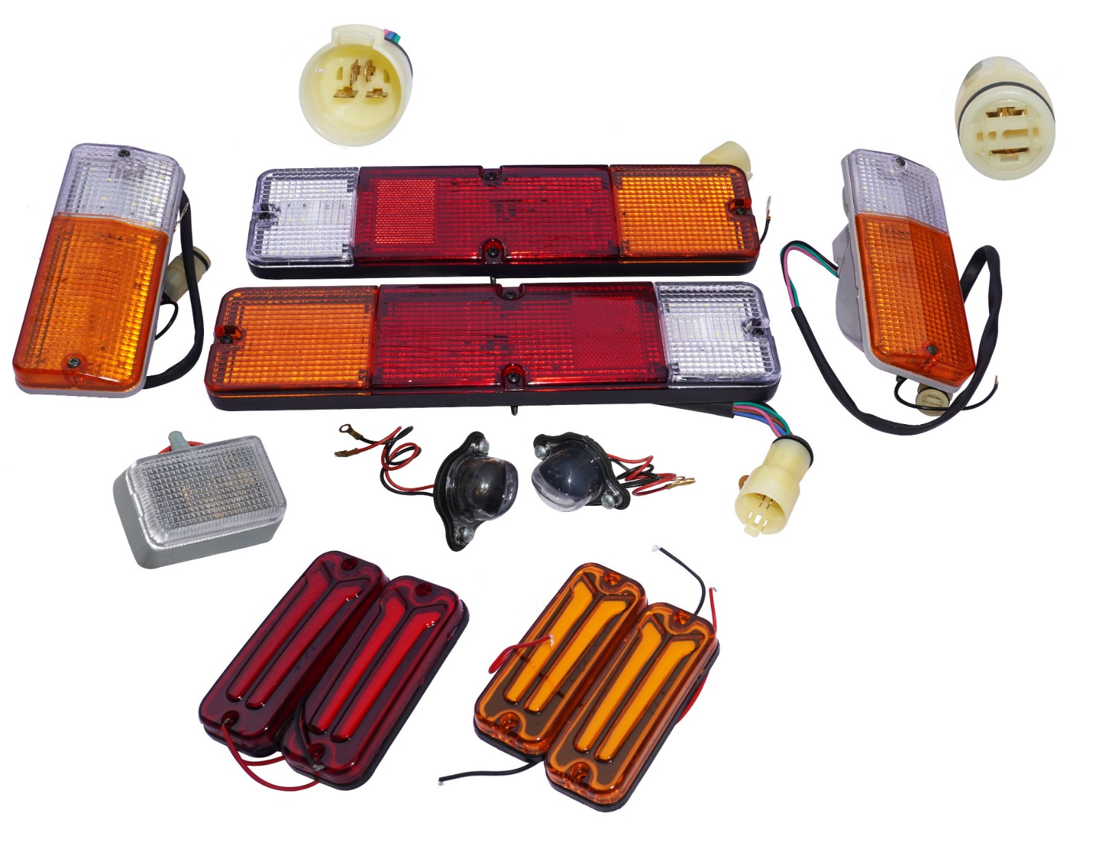 For Suzuki Samurai Jimny Complete LED Light Set With LED Turn Side Tail Light