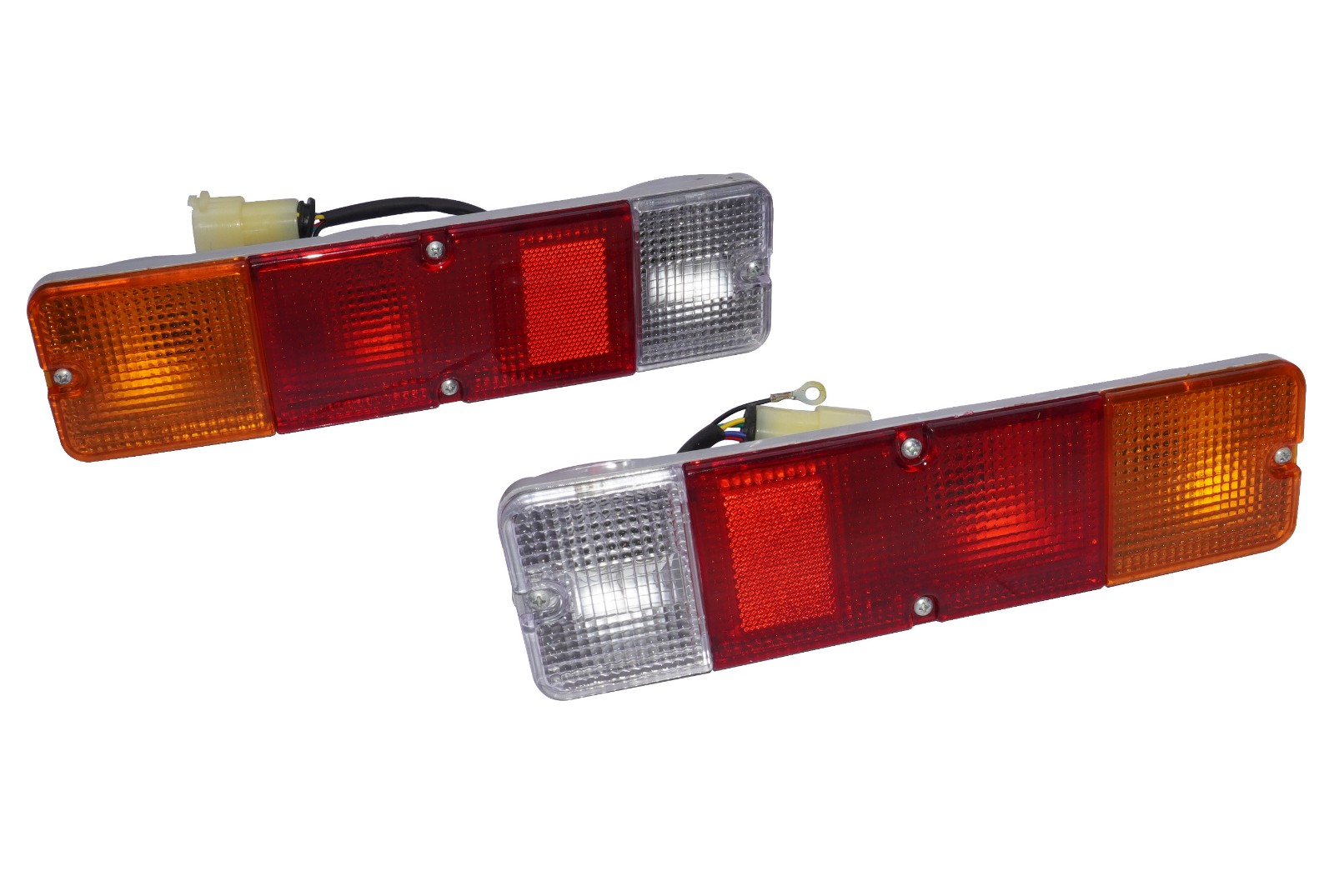 Rear Tail Light Lamp Pair With Coupler For Suzuki Samurai Sj410 Sj413 Gypsy