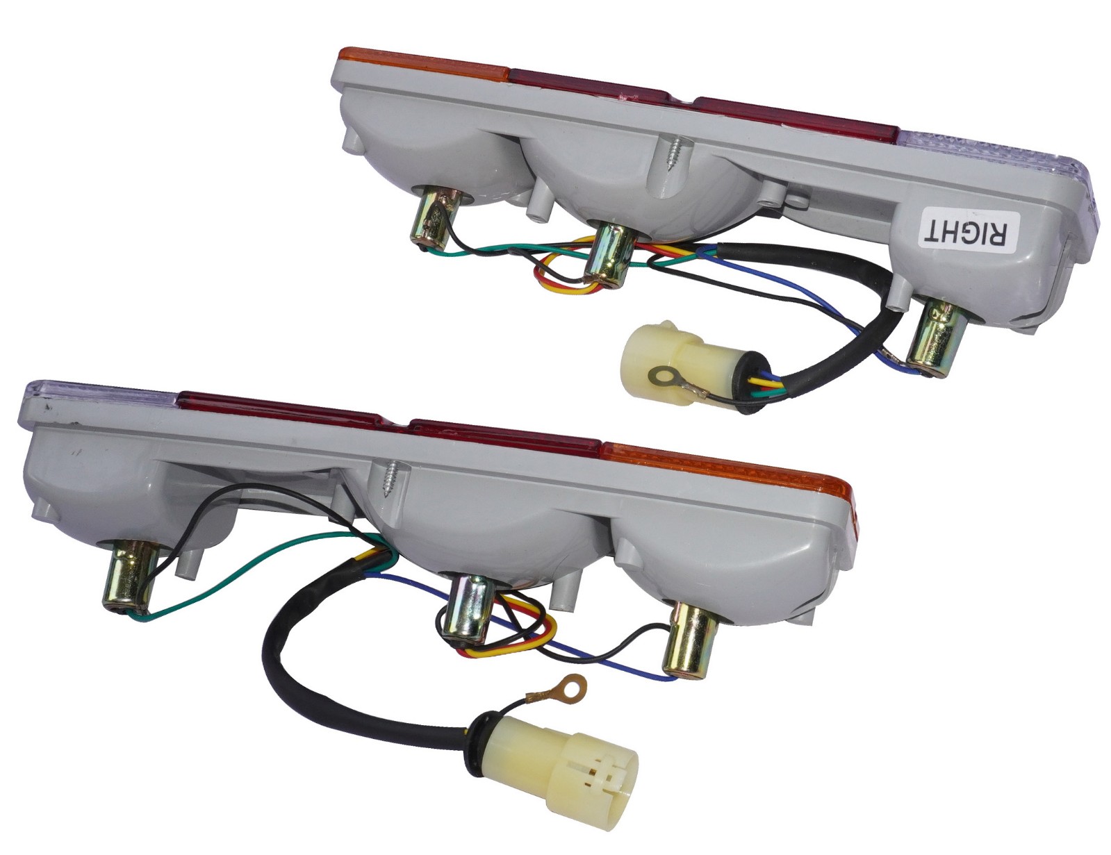 Rear Tail Light Lamp Pair With Coupler For Suzuki Samurai Sj410 Sj413 Gypsy