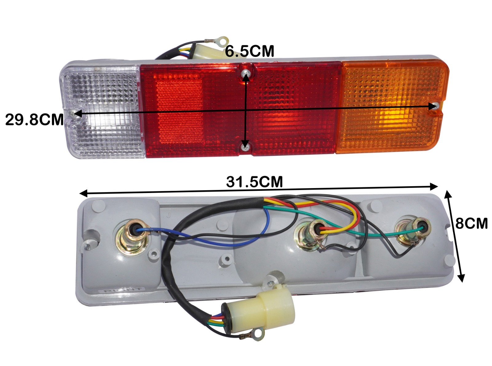 Rear Tail Light Lamp Pair With Coupler For Suzuki Samurai Sj410 Sj413 Gypsy