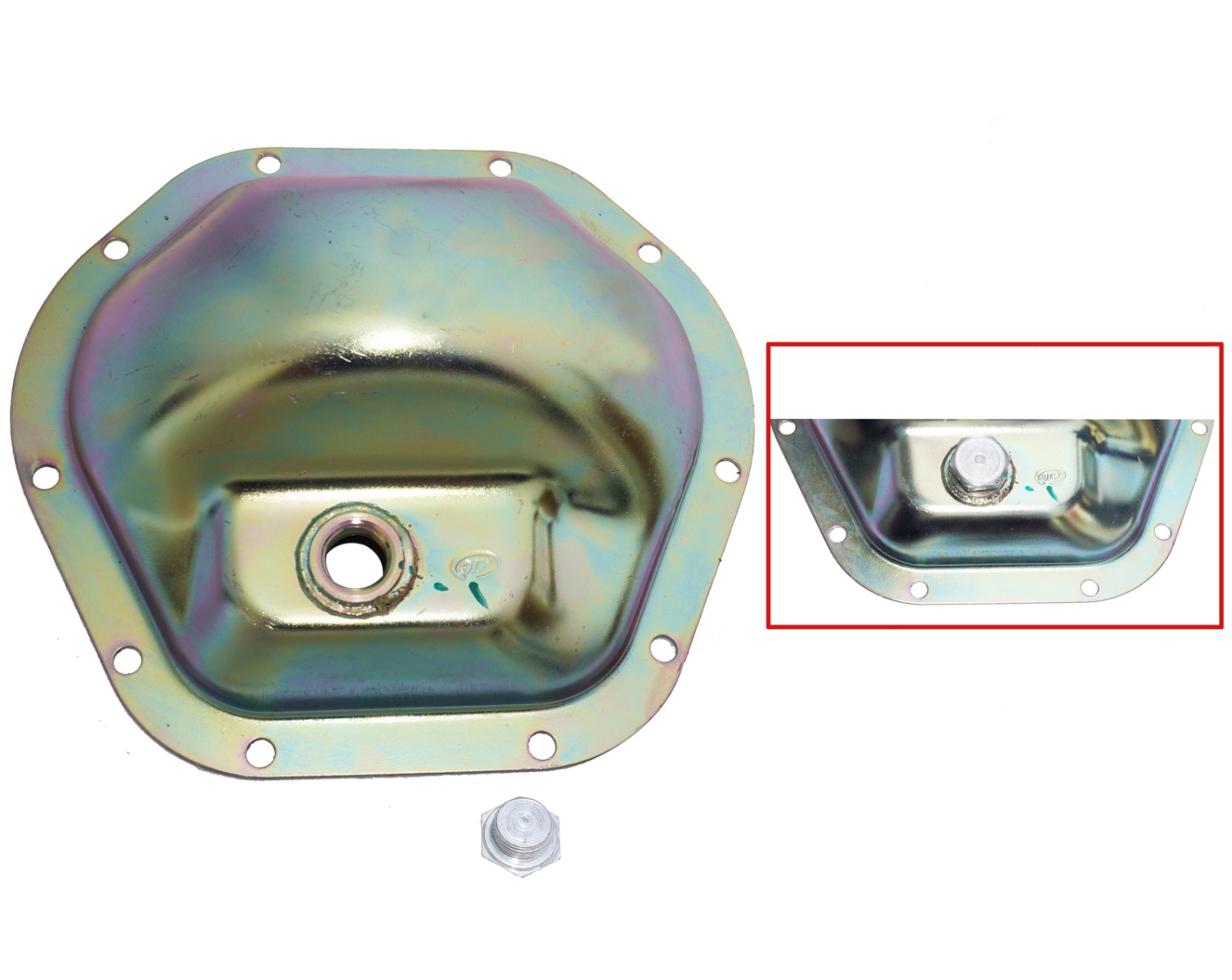 Dana 44 Rear Differential Cover For Willys MB Ford GPW Mahindra Bolero Thar