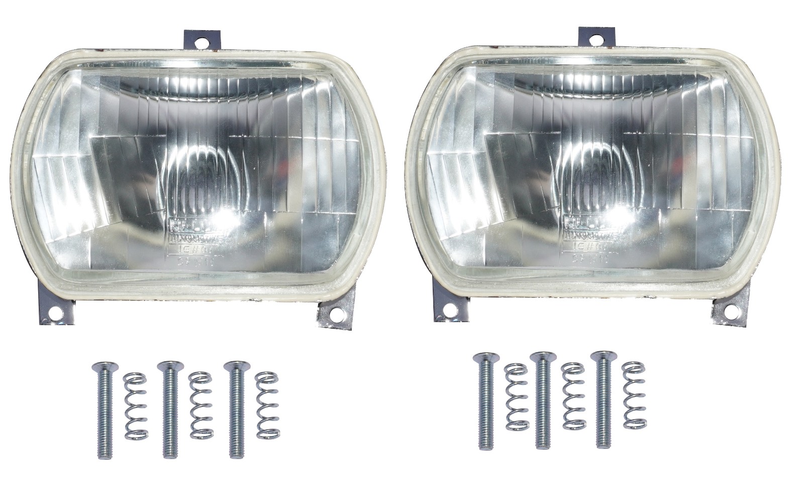 87346361 Headlamp 12V Set of 2 Fits For New Holland TN65 TN75 - OEM Genuine