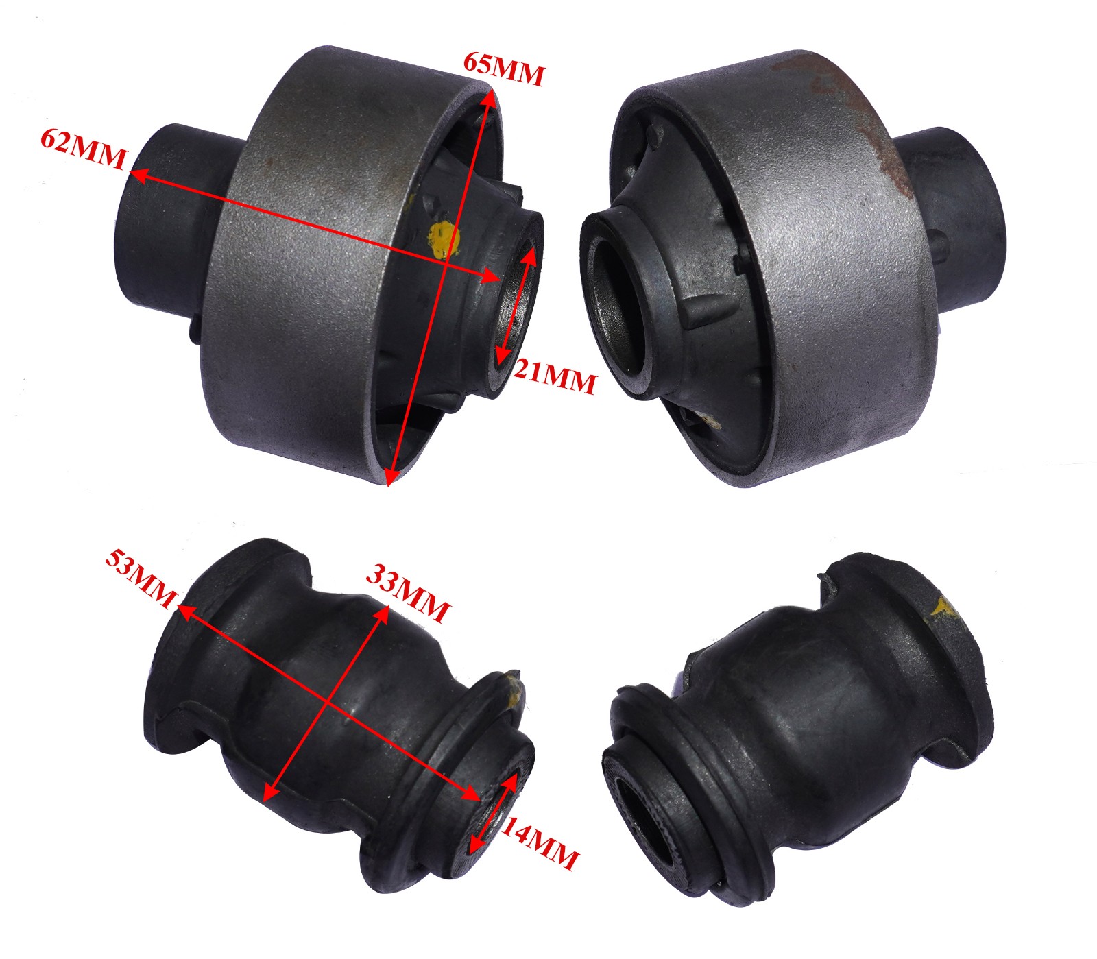 Front Suspension Bush Kit For Toyota Etios, Etios Cross, Etios Liva