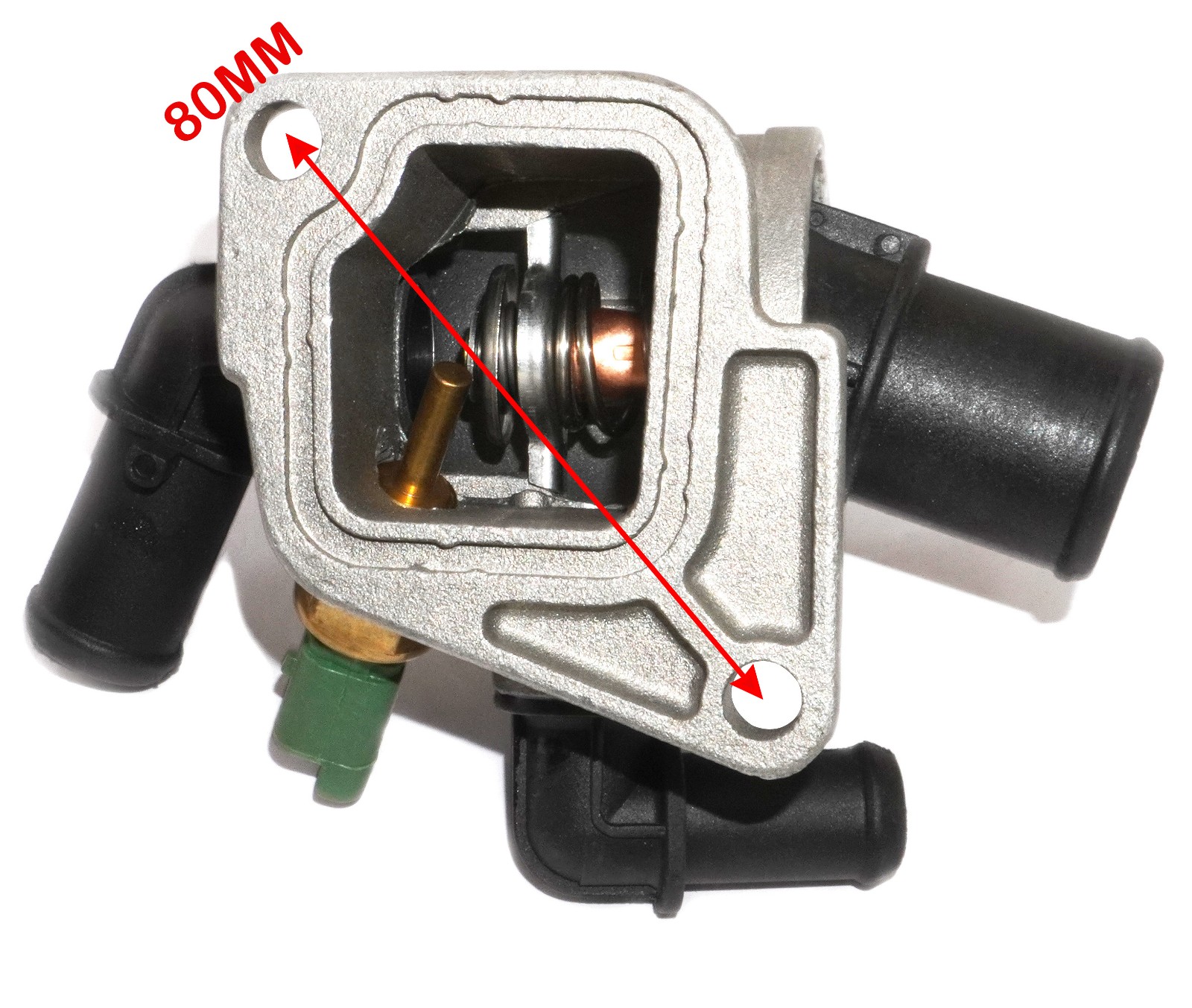 Thermostat Housing With Sensor For Fiat Grande Punto Linea S-Cross Ciaz 55224022