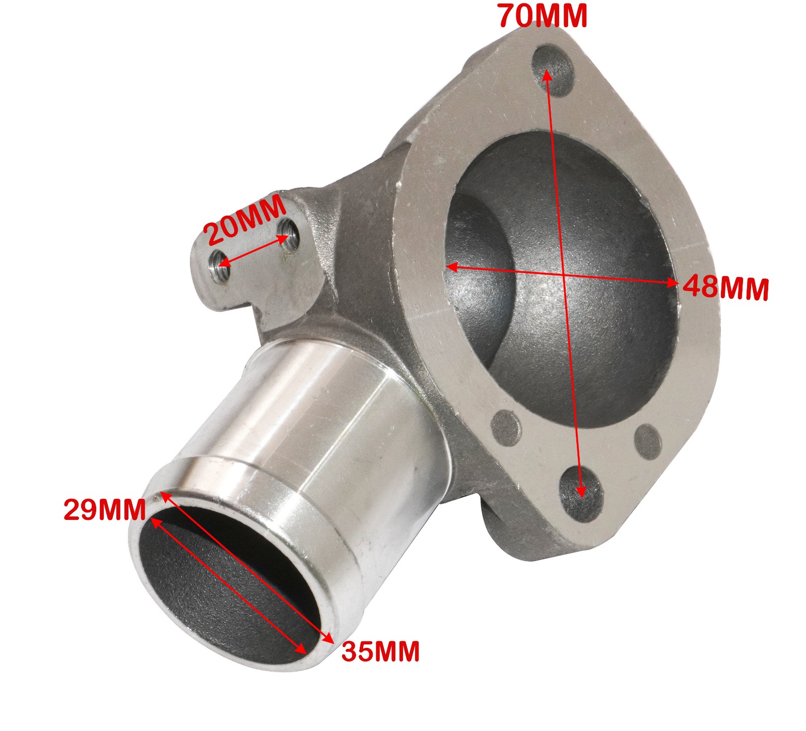 Thermostat Connector For Hyundai Creta Elantra I20 Verna Kia Seltos 25613-2A700